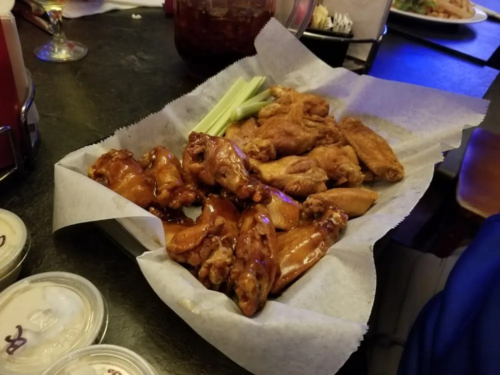 BBQ Wings and Old Bay Wings