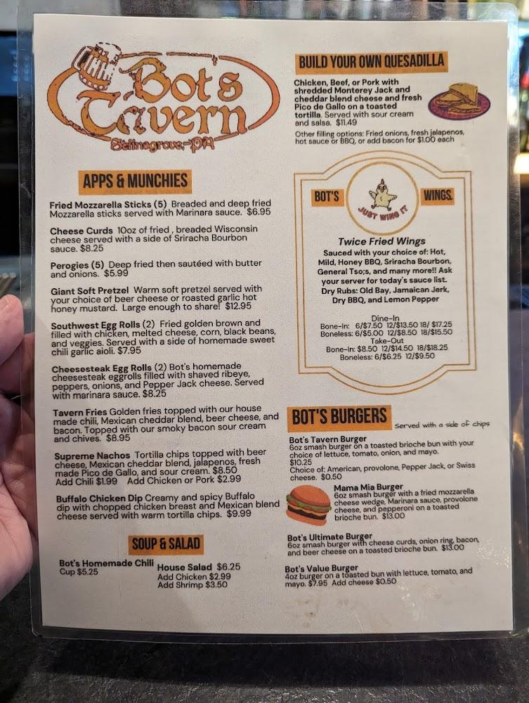 Bot's Tavern Fried Mozzarella Sticks