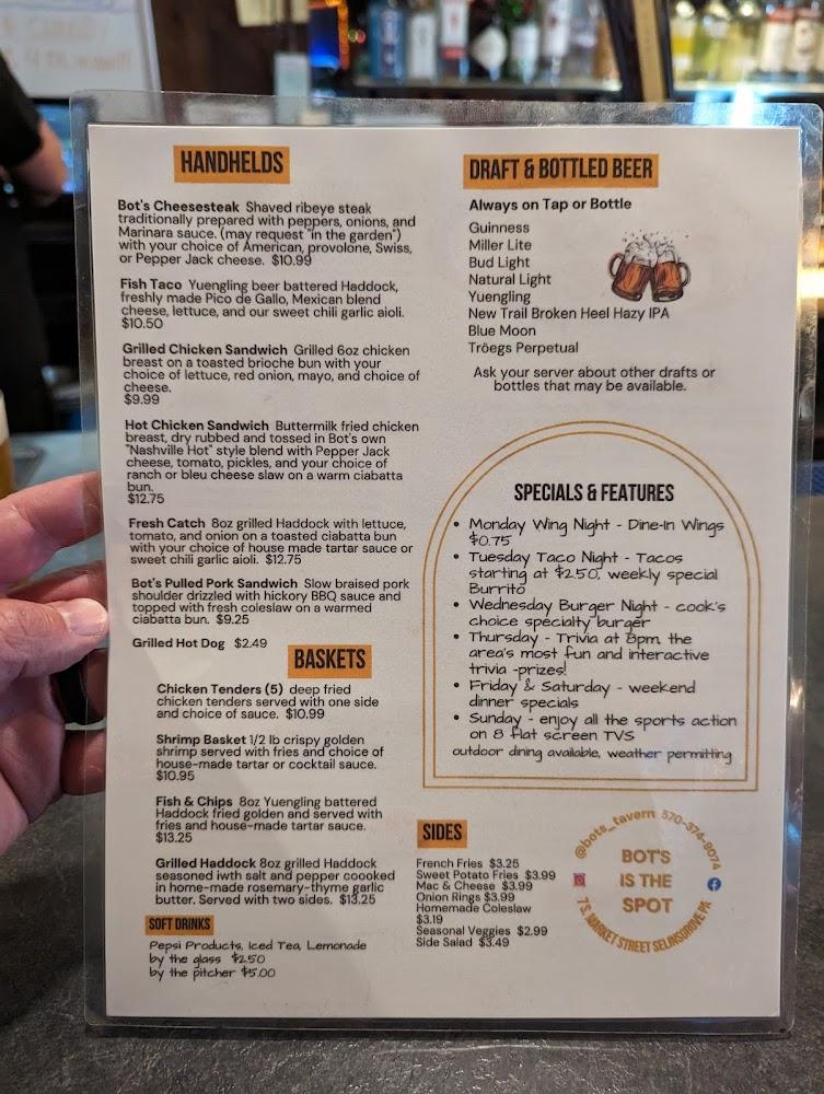 Bot's Tavern Cheese Curds